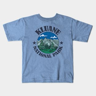 Kluane National Park and Reserve- home to Canada's Highest Peak, Mt. Logan Kids T-Shirt